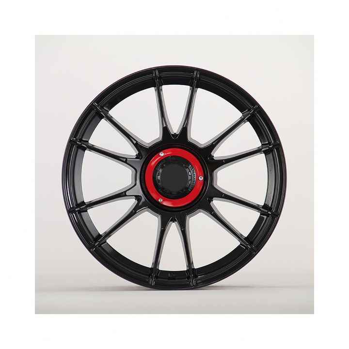 รุ่นลิมิเต็ดสีดำ17*7.5 18*8.0ขอบล้อแม็ก73.1 PCD 5*114.3 CB 72.6สำหรับเทสลาฮอนด้า