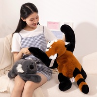 Peluche animale lestée à quatre membres, mignonne, à longs bras pour câliner, rembourrée en coton PP, plusieurs modèles, vente en gros