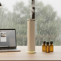 Diffuseur d'arômes commercial sans eau à sortie de brume réglable, technologie d'air froid, machine à parfum aux huiles essentielles
