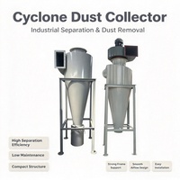 Séparateur cyclonique centrifuge pour la pré-séparation de la poussière et la récupération des matériaux dans les usines de contreplaqué et de panneaux