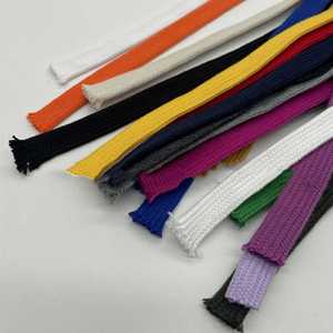 High Quality 12mm Polyester Cotton Drawstring <b>Cord</b> Rope in Various Colors for Bags Garments Shoes - Product Image 2