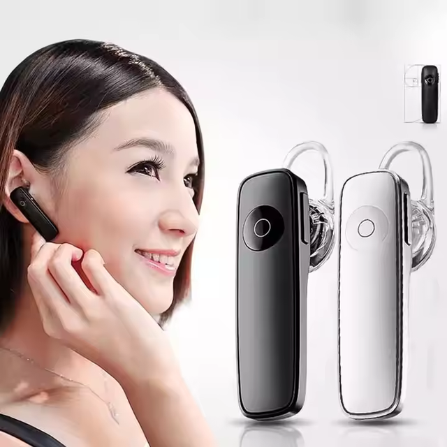Gift Business Wireless Blue Tooth Headset BT5.0 Mini Sports In-ear Car Earphone Stereo Music Earbuds for All Phone Audifonos