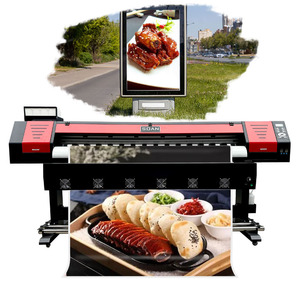 生态溶剂XP600紫外打印机1.8米电缆低成本头像横幅/广告乙烯基，配有爱普生XP600 I3200打印头 - Product Image 1