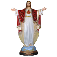 Creative église décor à la maison résine catholique jésus Statue religieuse jésus Statue catholique