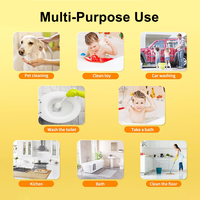 Produit de nettoyage et de toilettage pour animaux de compagnie, nouveau style adorable canard, machine à bulles de bain automatique pour chat et chien