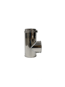 Kit de <span class=keywords><strong>tuyau</strong></span> de <span class=keywords><strong>cheminée</strong></span> <span class=keywords><strong>isolé</strong></span> à double paroi en acier inoxydable sur mesure OEM 80 mm pour poêle à granulés de bois - Product Image 5