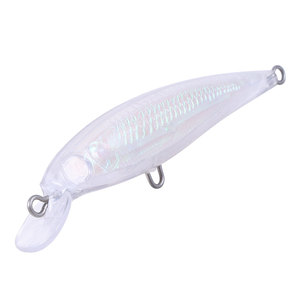 Prezzo di fabbrica di alta qualità 9CM artificiale basso bianco pesciolino <span class=keywords><strong>pesca</strong></span> del corpo esche dure <span class=keywords><strong>pesca</strong></span> richiamo non verniciato - Product Image 4