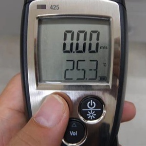 เครื่องวัดความเร็วลมแบบลวดร้อนรุ่นใหม่ของแท้ Testoo 425 - Product Image 1