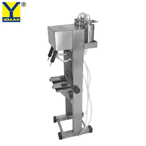 YT-2 Manual Grade Semi-Automatic Pneumatic Vacuum Filling Machine for Wine Liquor Perfume Water Glass PET Bottles Oil Material