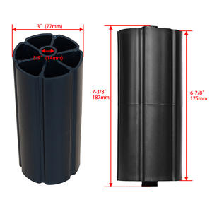 Ruedas para Cortacésped 4006N, Rodillos para Plataforma de Corte 176066 72-313, Negros, Paquete de 2 - Product Image 5