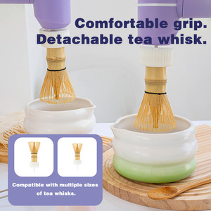 SINODOCK Batidora Eléctrica Portátil Recargable para Matcha, Mezclador Eléctrico de Bebidas de Matcha, Set de Batidor Eléctrico para Matcha - Product Image 5