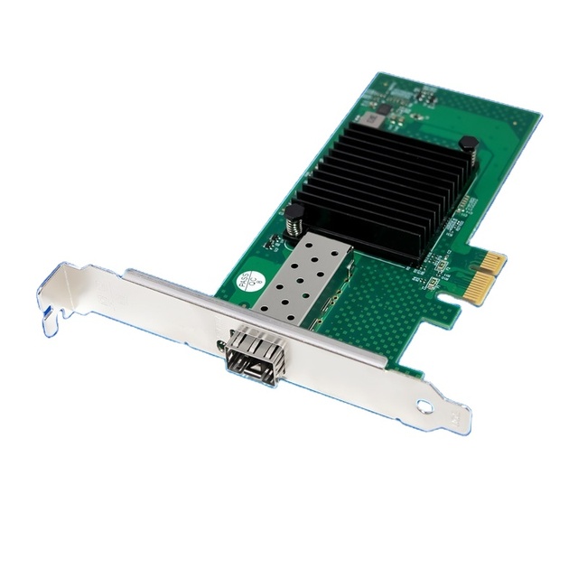 PCIe X1 82599EN Internal Single Optical Port 10Gbps SFP+ Ethernet Wired Server Network Card in Stock