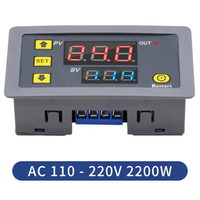 Relé de Retardo de Tiempo Digital T3230, Temporizador de Ciclo LED Dual, Interruptor de Bucle Infinito, 18 Modos, AC110V/220V DC12V/24V