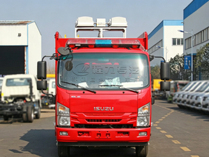 Nouveau camion de pompiers d'intervention d'urgence Isuzu avec grue, canon à eau haute pression et réservoir d'eau - Product Image 3