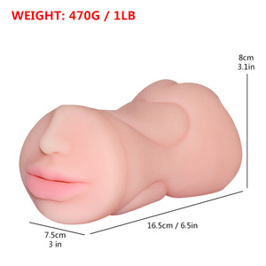 Poupée Masturbatrice Souple pour Homme du <span class=keywords><strong>Docteur</strong></span> Lu, Matériau TPE Importé, Étanche IPX7, Triple Canal Oral, Anal et Pénien, Sensation Sexuelle Réelle, Adulte - Product Image 2
