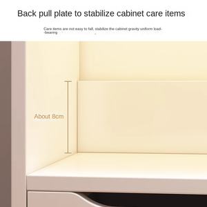 Estantería de madera multicapa moderna, estante de almacenamiento, armario de TV para el hogar, estantería de exhibición para sala de estar, dormitorio, Panel de estilo de madera - Product Image 3