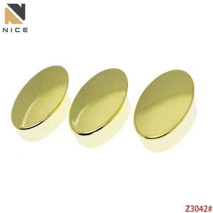 Vente en gros de sangle de ceinture à extrémité ronde en alliage Boucle de queue en métal Bouchon de bord Sac en cuir à <span class=keywords><strong>fermeture</strong></span> éclair Queue pour bagage à main - Product Image 2