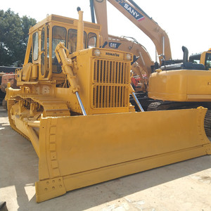 รถดันดินตีนตะขาบ Komatsu D185 มือสองจากญี่ปุ่น เครื่องยนต์ SAA6D140E รถดันดินขนาดใหญ่ 46 ตัน สำหรับงานก่อสร้างปรับระดับพื้นดิน - Product Image 3