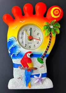 Decoration Natural Shell Shell Clock <b>Heart</b> <b>Shaped</b> Jewelry <b>Box</b> Floor Sea Breeze Ornament Pen Holder Girl Gift Home - Product Image 4