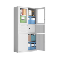 Armoire de classement moderne en acier, casier de rangement extensible pour usage commercial dans les hôpitaux et les écoles