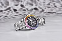 Reloj Mecánico Automático Pagani Design PD1777 para Hombre, Acero Inoxidable, Resistente al Agua 10 Bar, Cronógrafo