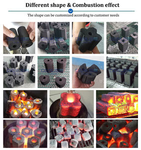 DANUBE BBQ Bon Prix Automatique Biomasse Charbon De Bois En Acier Inoxydable Presse Hydraulique Machine Charbon De Bois - Product Image 5