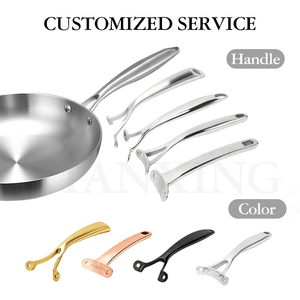 Bộ nồi chảo cao cấp TIANXING, phụ kiện nhà bếp, chất liệu thép không gỉ ba lớp, chảo sâu lòng, chảo chống dính, bộ chảo - Product Image 3