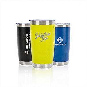 Mug à bière rose personnalisable de 20 oz en acier inoxydable 18/8 de qualité alimentaire à double paroi, isolé sous vide, avec couvercle sans BPA – Vente en gros usine - Product Image 1