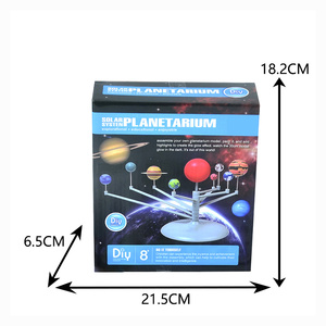 Giocattoli Educativi per Bambini Jacko <span class=keywords><strong>Toys</strong></span>, Kit di Montaggio Fai-da-Te del Sistema Solare, Modellini dei Pianeti - Product Image 4
