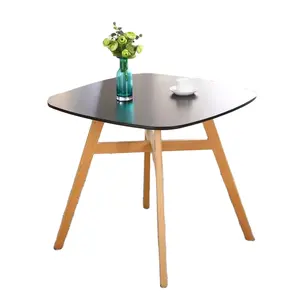 Modern Furniture For Bar Restaurant Cafe Hotel Dining Using No Corner Square Wood Table