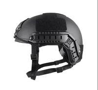 Équipement de protection Casques rapides tactiques à coupe haute Casque Uhmwpe/Aramid/Kevla Casque tactique de sécurité en plein air