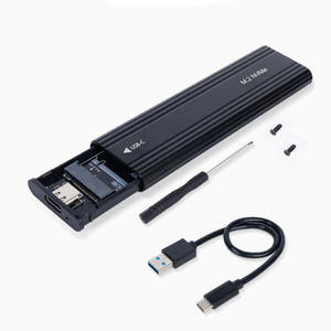 Boîtier SSD M.2 NVMe SATA 10 Gbit/s, protocole simple/double, M.2 vers <span class=keywords><strong>USB</strong></span> Type C 3.1, supporte les clés M/B+M - Product Image 3