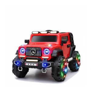 Ride <b>on</b> Car Children Dual 390 Motor 12V7Ah Battery LED Surround <b>Light</b> <b>Touch</b> Center Control Bluetooth Steering Spacious Design - Product Image 1