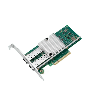 X520-DA1 82599EN 10Gbps 듀얼 포트 유선 광섬유 네트워크 카드 <span class=keywords><strong>USB</strong></span> 외부 서버 재고 - Product Image 1