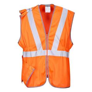 PORTWEST - RT20ORRXXXL Gilet long orange haute visibilité RIS-EAN 5036108057528 HI-VIS WORKWEAR - Product Image 1