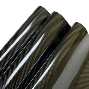 Pabrik Grosir Kertas Pembungkus Mobil Serat Karbon Hitam Mengkilap 2D 3D 4D 5D 6D 7D <span class=keywords><strong>Vinyl</strong></span> Foil Karbon untuk Mobil - Product Image 5