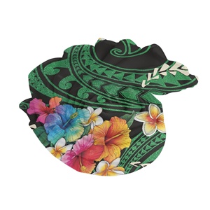 Sarongs de plage floraux en gros, pareo pour femmes, lavalava, couvre-vêtements de bain non transparents, jupe courte, sarong polynésien hawaïen - Product Image 5