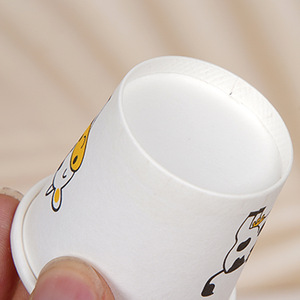 Mini tasse de dégustation en papier jetable à double paroi de 30ml, petite tasse commerciale avec impression de logo personnalisé - Product Image 3