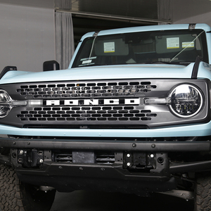 Rejilla de parachoques delantero original para 2021 <span class=keywords><strong>2022</strong></span> 2023 <span class=keywords><strong>Ford</strong></span> <span class=keywords><strong>Bronco</strong></span> Off-Road 2/4-Door accesorios exteriores Parrilla de coche gris mate OEM - Product Image 5