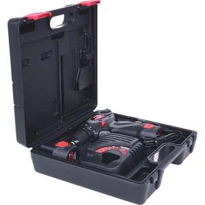 KS เครื่องมือ-515.3536เครื่องเจาะไร้สาย, 24Nm 1.870รอบต่อนาที10,8โวลต์พร้อมแบตเตอรี่2ก้อนและเครื่องชาร์จ1ก้อน - Product Image 4