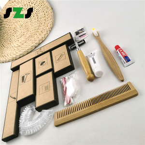 Kit de brosse <span class=keywords><strong>dentaire</strong></span>, 20 pièces, ensemble de chaussons dentaires d'hôtel, brosse <span class=keywords><strong>à</strong></span> dents biodégradable avec <span class=keywords><strong>pâte</strong></span> - Product Image 3