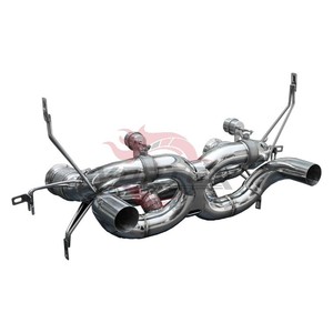 Sistema de Escape Catback con Válvulas VORTEX Valvetronic para Lamborghini Huracan EVO STO, Tubo de Escape de Acero Inoxidable de Alto Rendimiento - Product Image 3