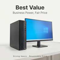 Ofis Dağıtım Masaüstü Bilgisayarı Zhaoxin KX U6780A 8 Çekirdekli 2.7GHz 16GB RAM 512GB NVME SSD Entegre Grafik Kartlı 8L Kasalı Ekran Paketi