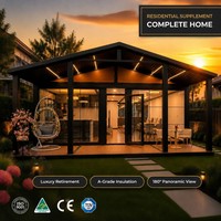 Maison pliante préfabriquée Jiaken conforme à la norme AS NZS 1170, approuvée par les conseils municipaux australiens