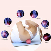 Bola de Masaje al por Mayor, Bola de Fascia para Relajación Muscular, Yoga, Fitness, Masaje de Hombros, Cuello y Pies, Masaje de Membrana Dura del Cuello y Meridianos