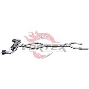 Sistema de Escape Catback Valvetronic de Acero Inoxidable 304 VORTEX con Acabado Pulido Espejo para Alfa Romeo Giulia Quadrifoglio 2016-2025, Sonido Deportivo - Product Image 5