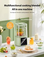 Draagbare roestvrijstalen voedsel- en fruitpers, blender, handmatige slowjuicer, smoothie, kleine huishoudelijke apparaten voor gebruik in de keuken.