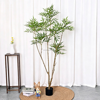 Décoration intérieure NINI, plantes vertes en pot, décoration de maison, arbre artificiel Mahonia vert, plantes artificielles pour décorations de mariage