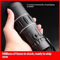 Monoculaire 16x52 haute définition et haute magnification, fabriqué en Chine, le plus vendu, sans revêtement de lentille, pour vision nocturne en basse lumière