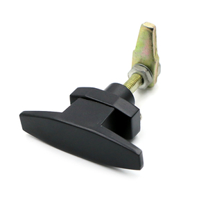 <strong>Black</strong> Car Trunk Lid Cabinet <strong>Door</strong> Swing <strong>Knob</strong> T Handle Lock - Product Image 5